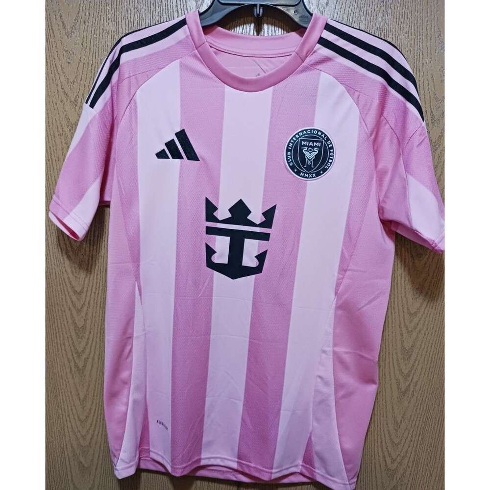 Lionel Messi (Adidas)-(Inter)-(Miami)-(Pink)-(Jersey)-(New)-(Size:M)-$95.00 - Picture 1 of 12